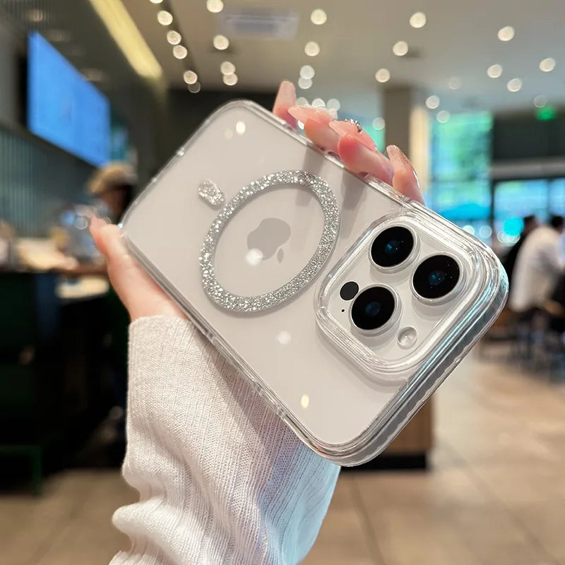 Luxury Glitter Magsafe-skal β¨π