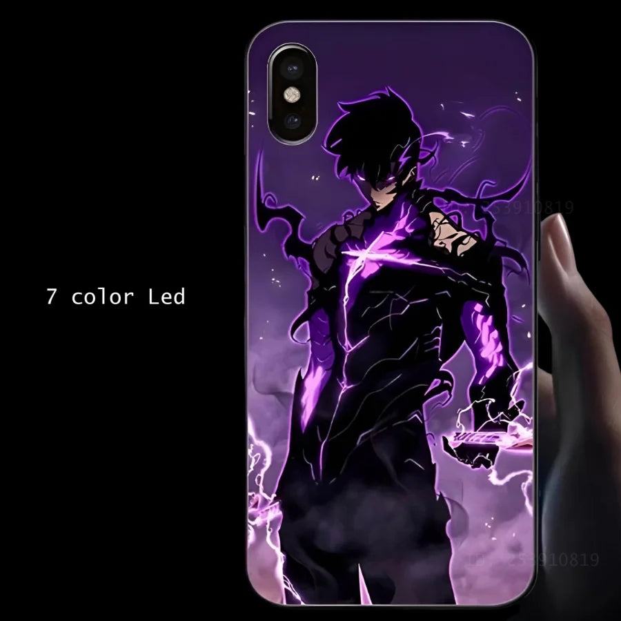 LED Voice Control iPhone Skal - Lyser på Ljud! ✨
