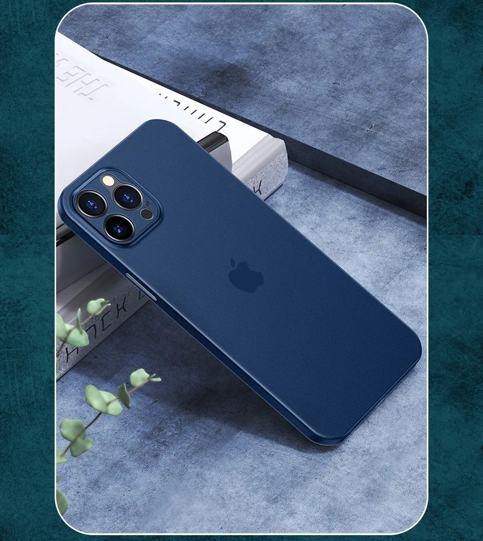 Ultra Thin Matte Frosted-skal ✨📱