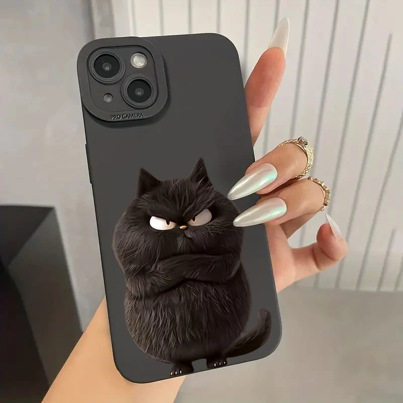 Cool Cat iPhone Skal - Roliga Katt-Motiv 😸