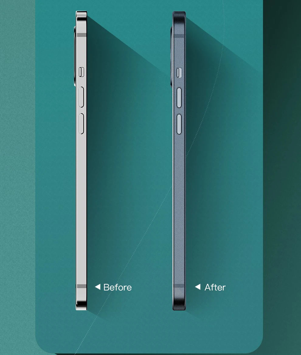 Ultra Thin Matte Frosted-skal ✨📱
