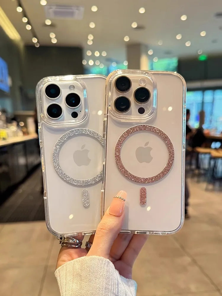 Luxury Glitter Magsafe-skal β¨π