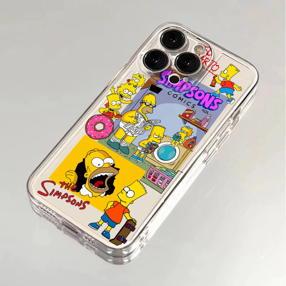 Simpsons Family iPhone Skal - 5 Varianter 👨👩👧👦