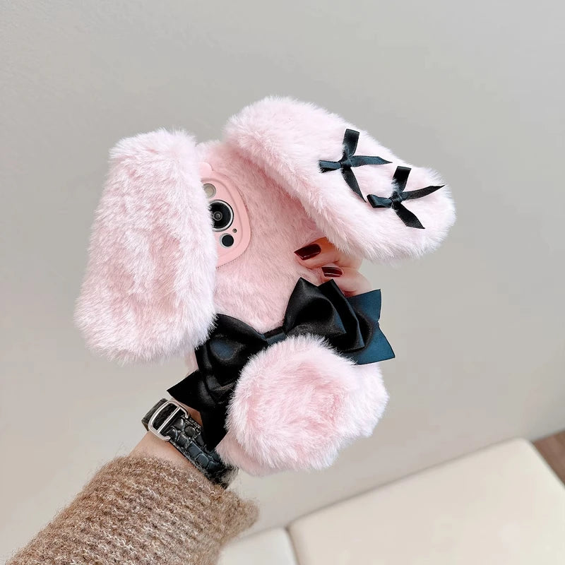 Kawaii Maid Bunny Plush-skal 🐰💕