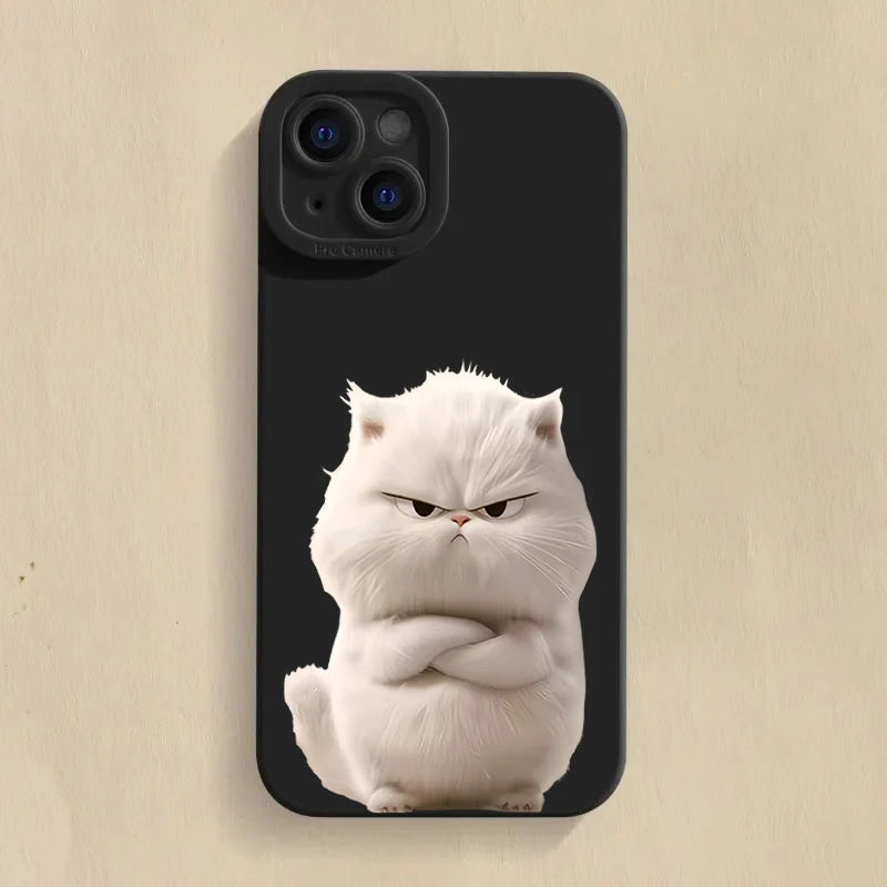 Cool Cat iPhone Skal - Roliga Katt-Motiv 😸