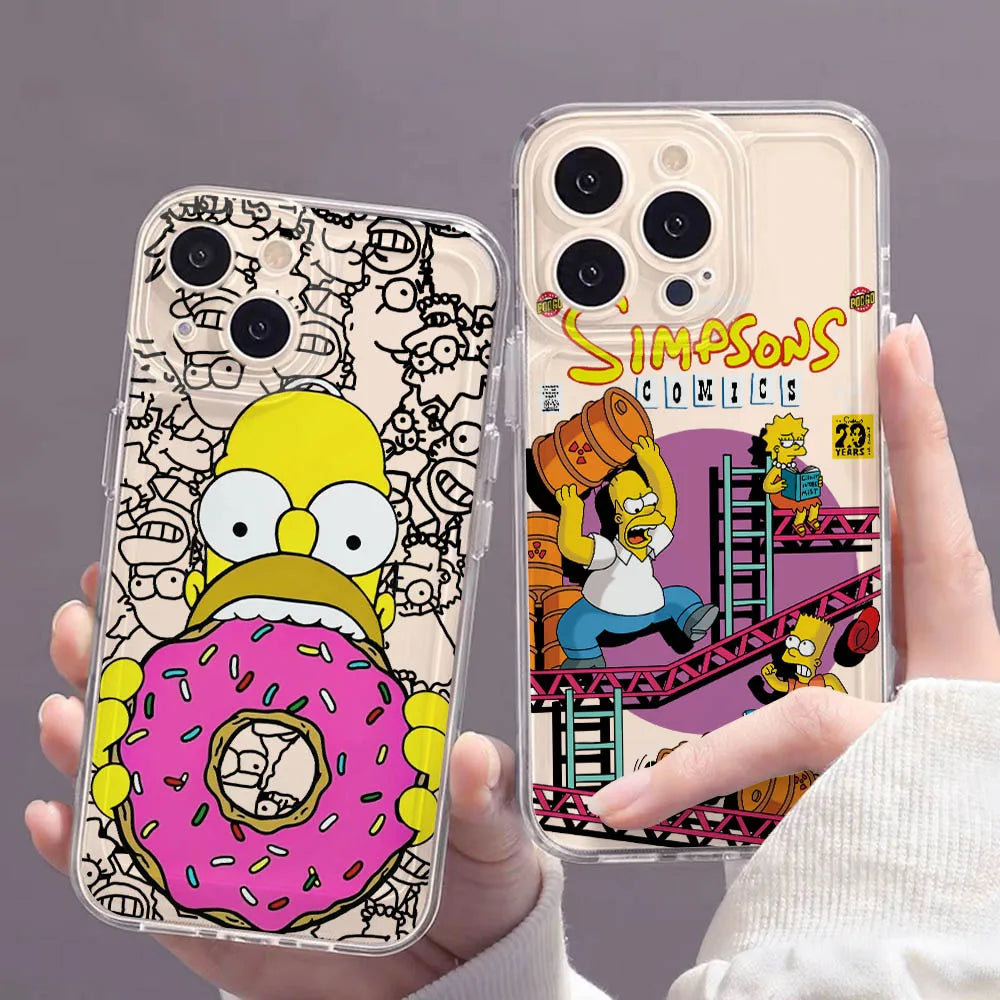 Simpsons Family iPhone Skal - 5 Varianter 👨👩👧👦