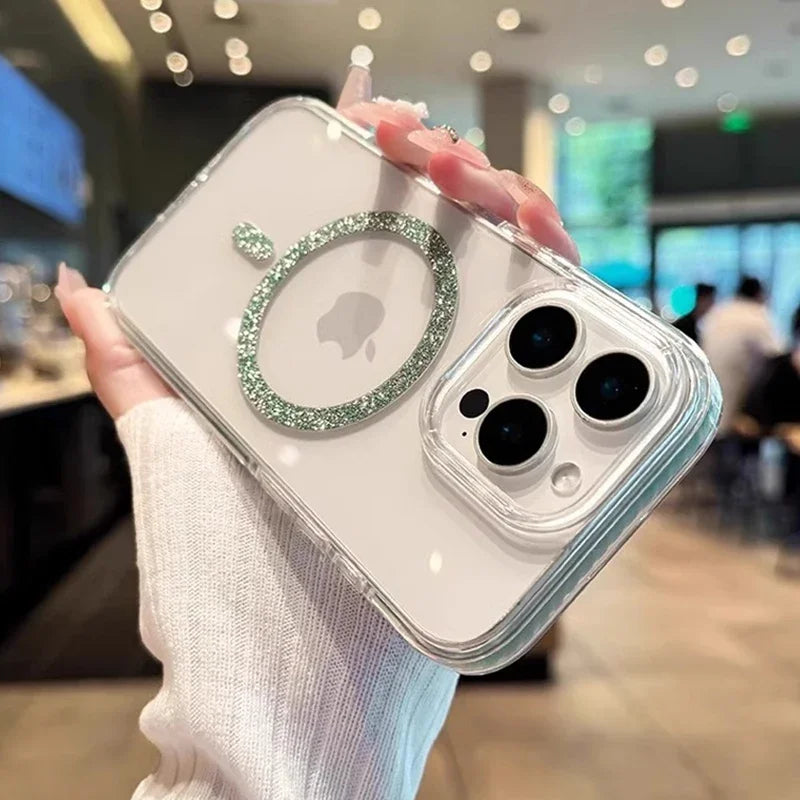 Luxury Glitter Magsafe-skal β¨π