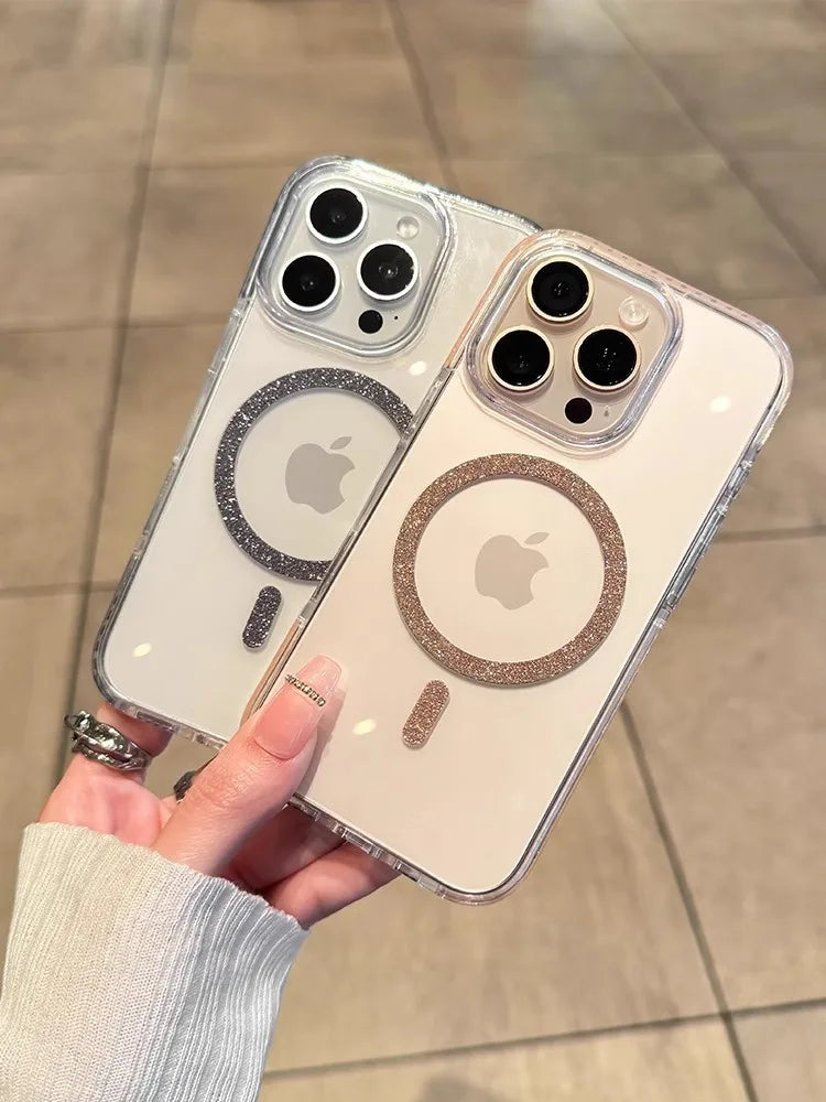 Luxury Glitter Magsafe-skal β¨π