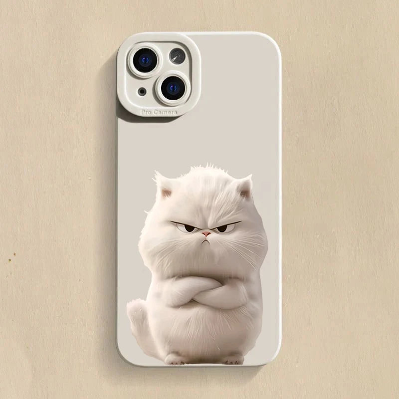 Cool Cat iPhone Skal - Roliga Katt-Motiv 😸