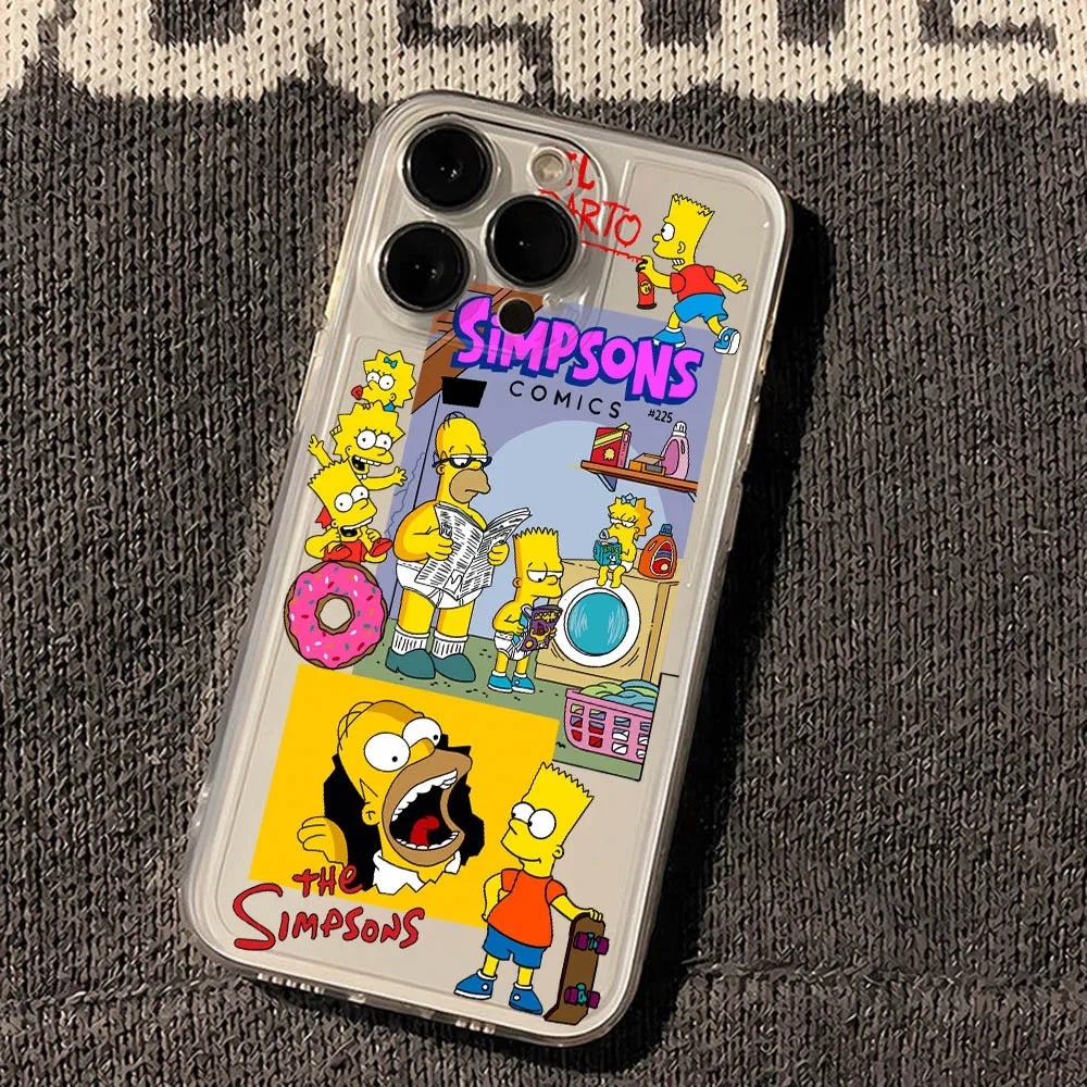 Simpsons Family iPhone Skal - 5 Varianter 👨👩👧👦