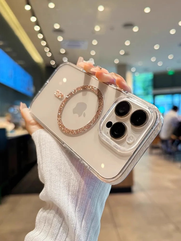 Luxury Glitter Magsafe-skal β¨π
