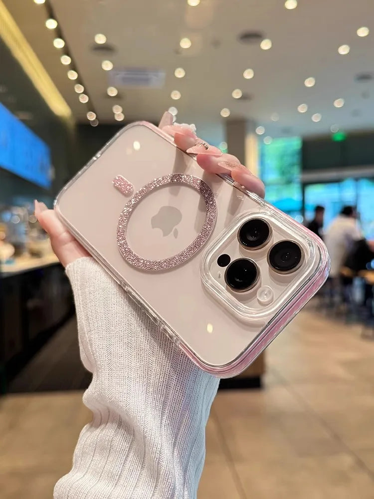 Luxury Glitter Magsafe-skal β¨π