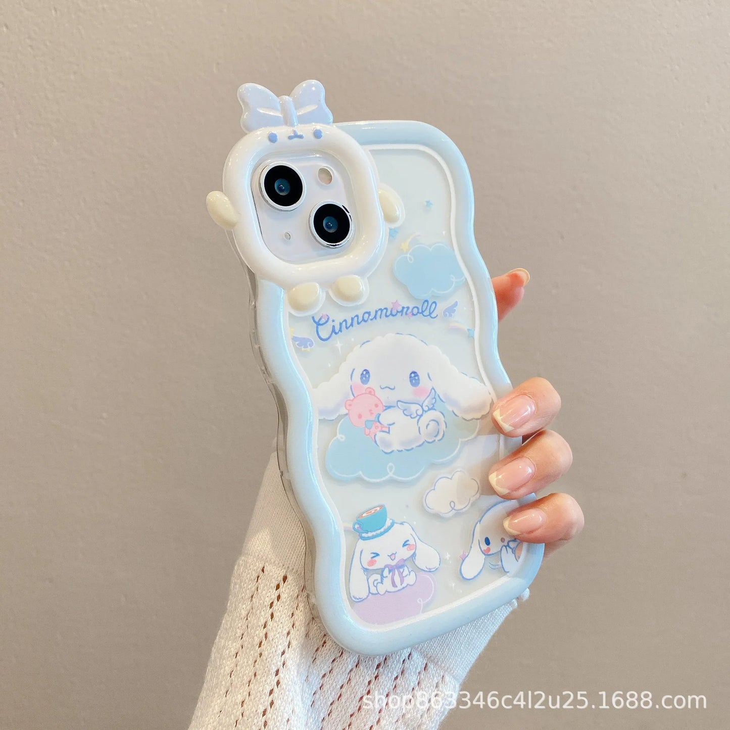 Kawaii Cinnamoroll Sanrio-skal 🐶☁️
