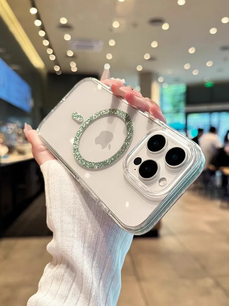 Luxury Glitter Magsafe-skal β¨π