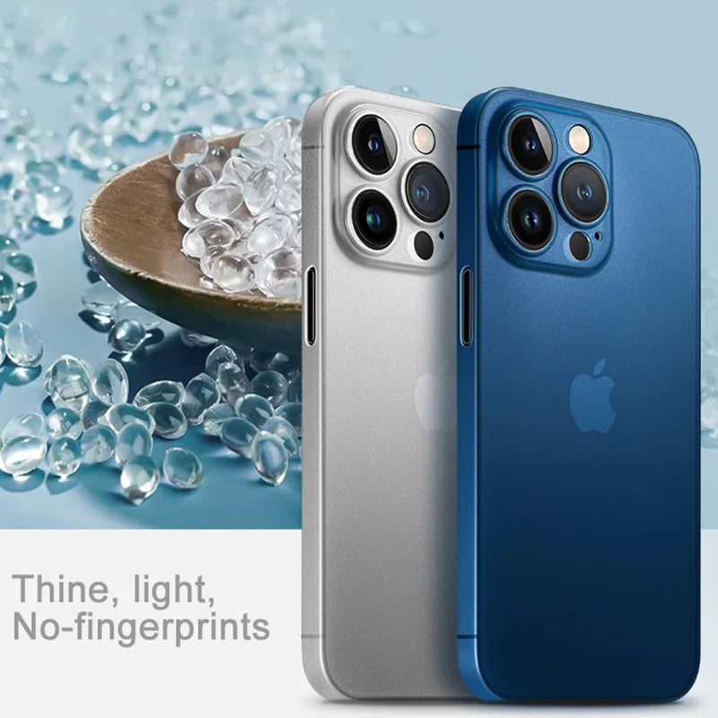 Ultra Thin Matte Frosted-skal ✨📱