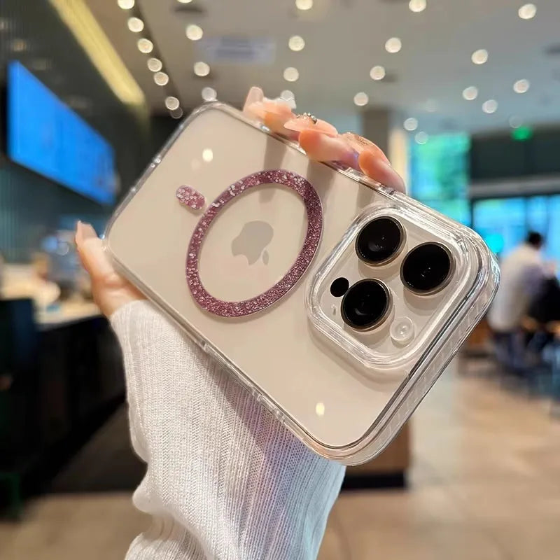Luxury Glitter Magsafe-skal β¨π