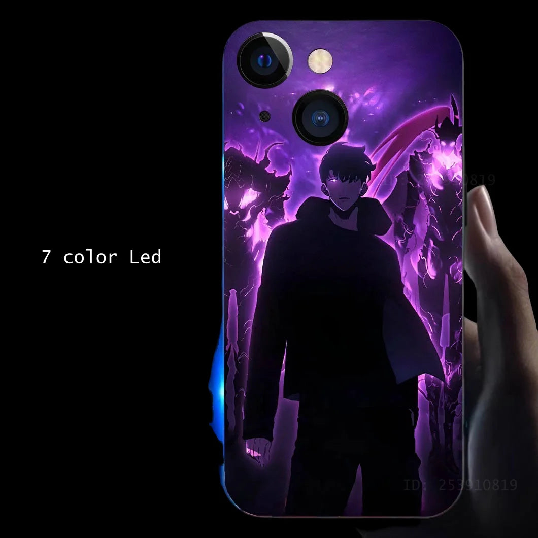 LED Voice Control iPhone Skal - Lyser på Ljud! ✨