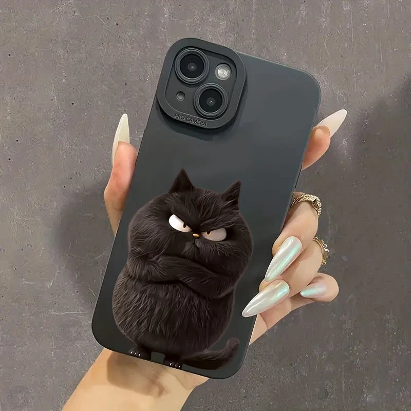 Cool Cat iPhone Skal - Roliga Katt-Motiv 😸