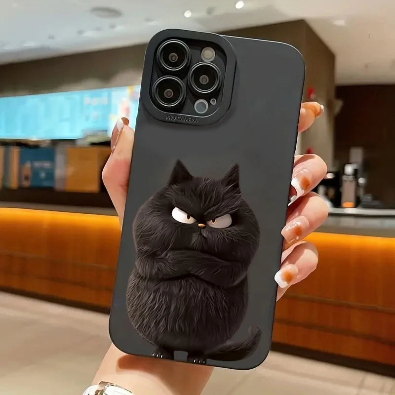 Cool Cat iPhone Skal - Roliga Katt-Motiv 😸