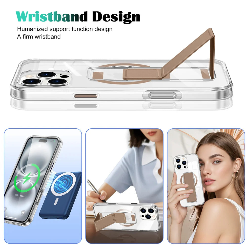 Luxury Wristband Stand Magnetic-skal 💫✨
