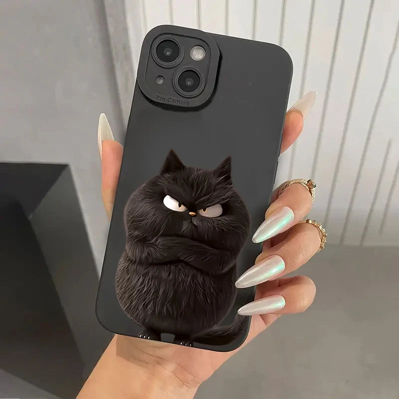 Cool Cat iPhone Skal - Roliga Katt-Motiv 😸