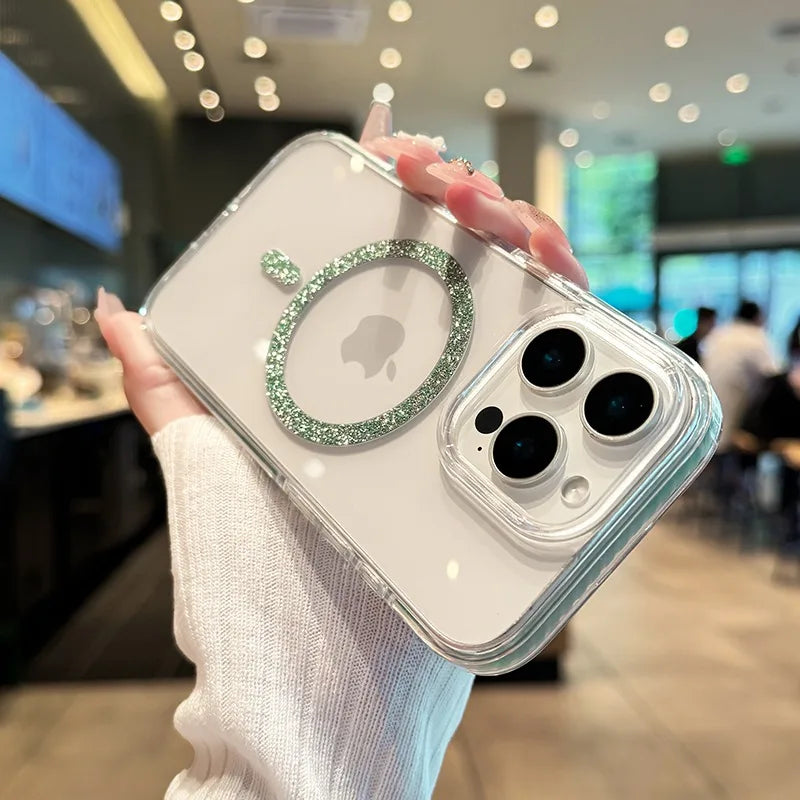 Luxury Glitter Magsafe-skal β¨π