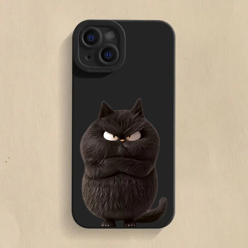 Cool Cat iPhone Skal - Roliga Katt-Motiv 😸