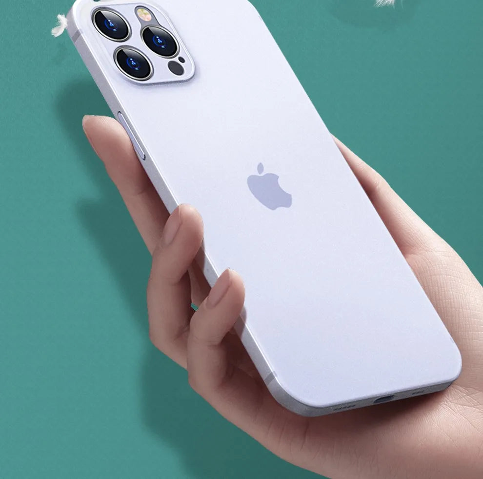 Ultra Thin Matte Frosted-skal ✨📱