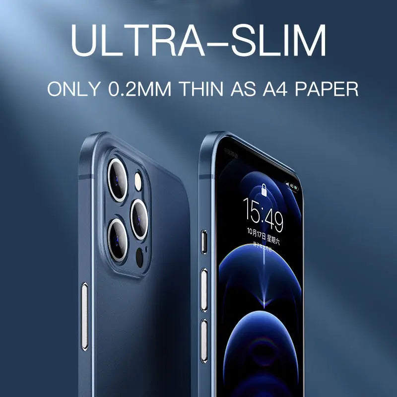 Ultra Thin Matte Frosted-skal ✨📱