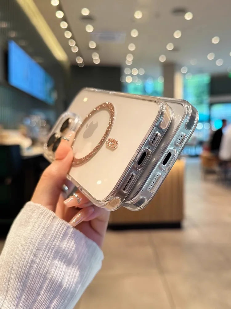Luxury Glitter Magsafe-skal β¨π