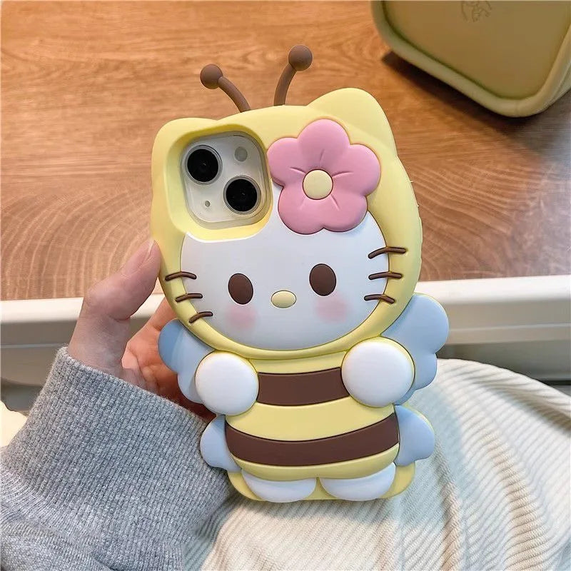 Hello Kitty 3D Beer Y2K-skal 🐱🍺