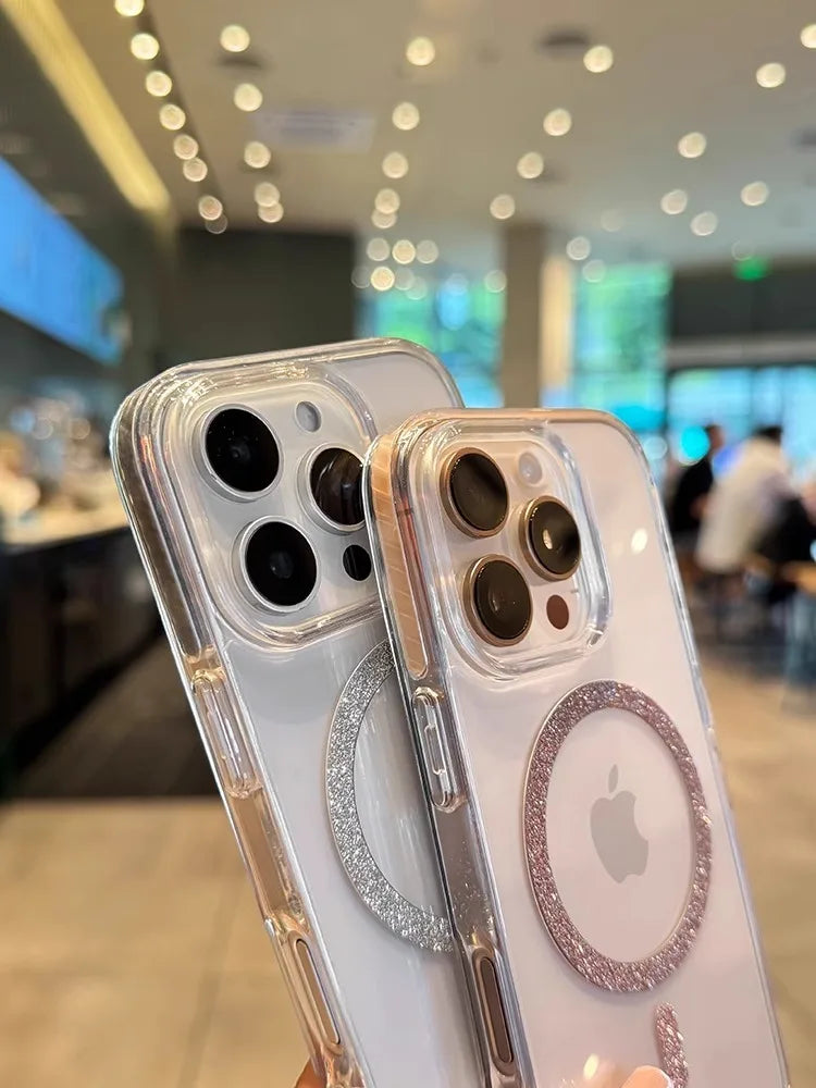 Luxury Glitter Magsafe-skal β¨π