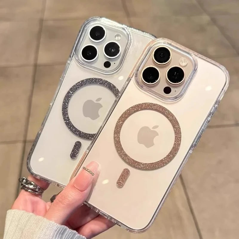 Luxury Glitter Magsafe-skal β¨π