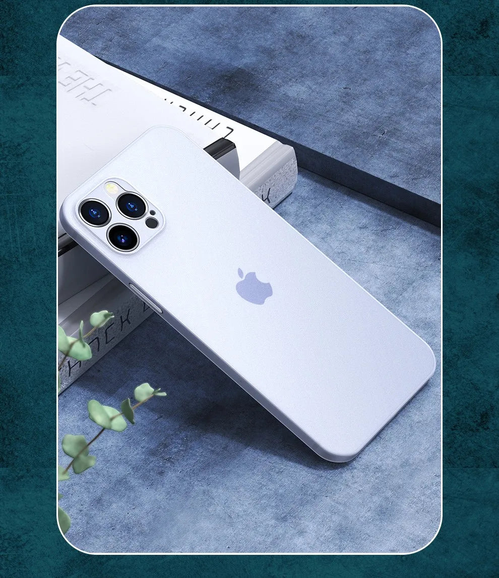 Ultra Thin Matte Frosted-skal ✨📱