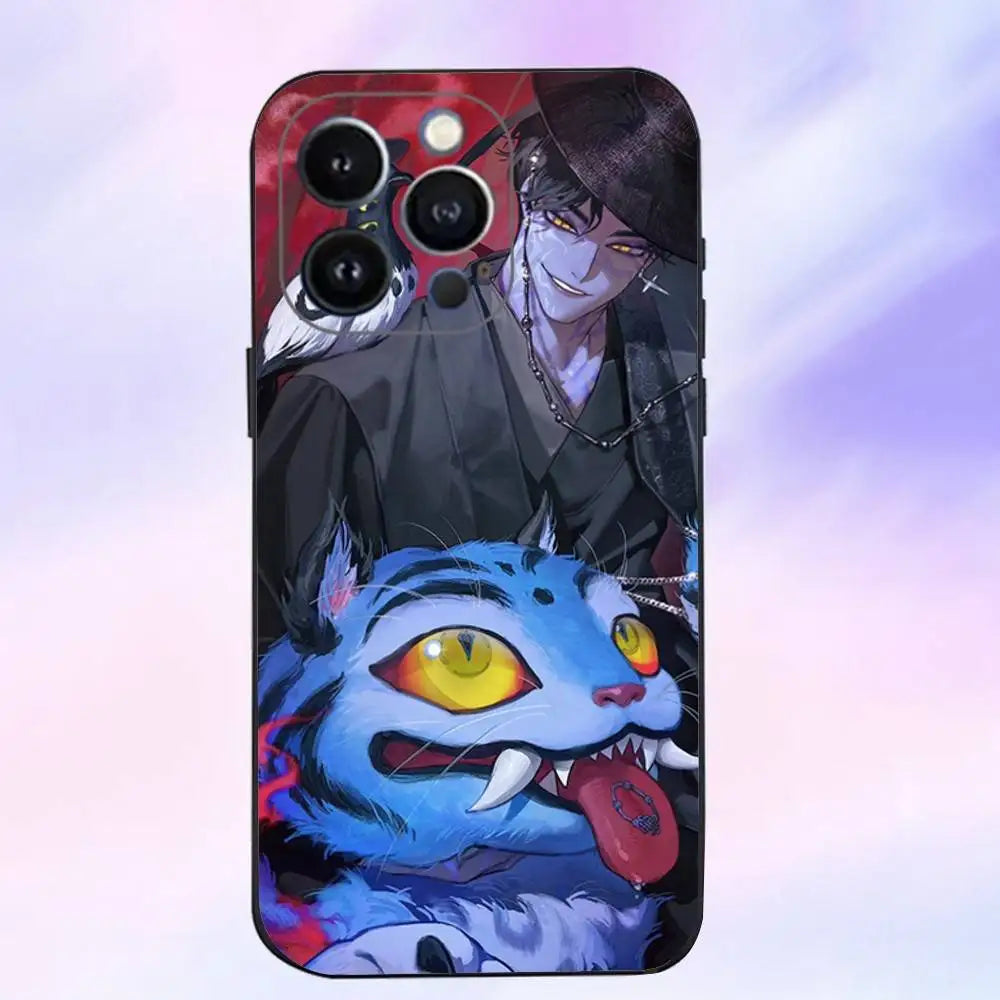 Anime Demon Hunters Mobilskal iPhone - Kpop Design Skyddsfodral