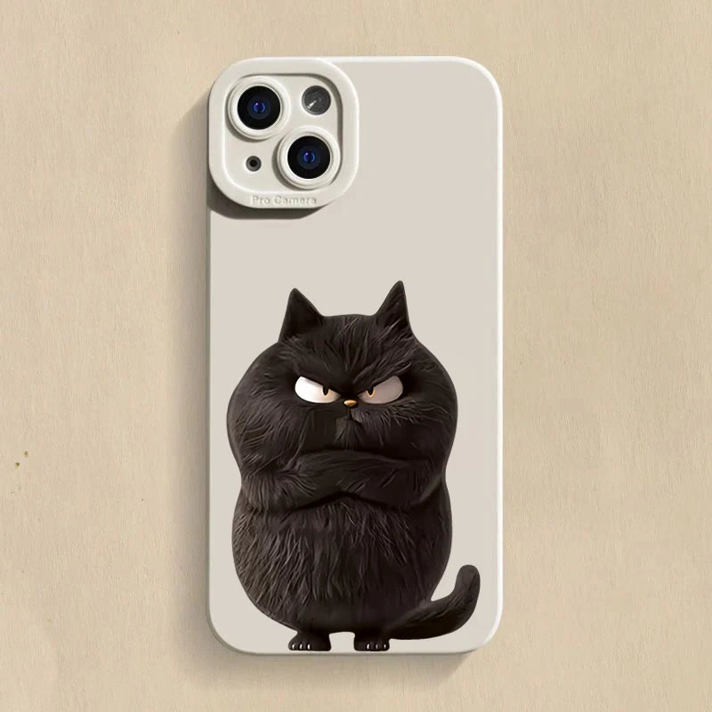 Cool Cat iPhone Skal - Roliga Katt-Motiv 😸