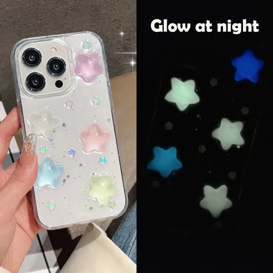 Super Cute Glow Star-skal ⭐✨