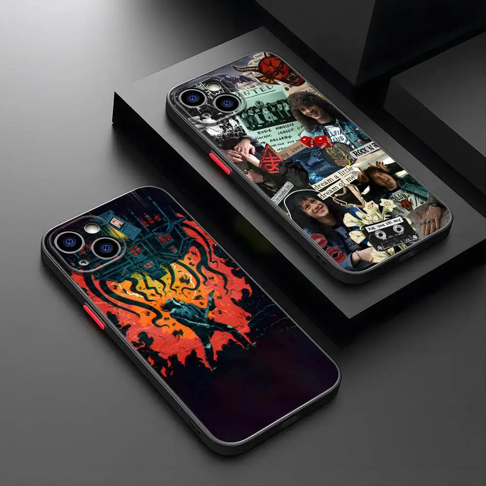 Eddie Munson Mobilskal - Stranger Things - iPhone Skydd