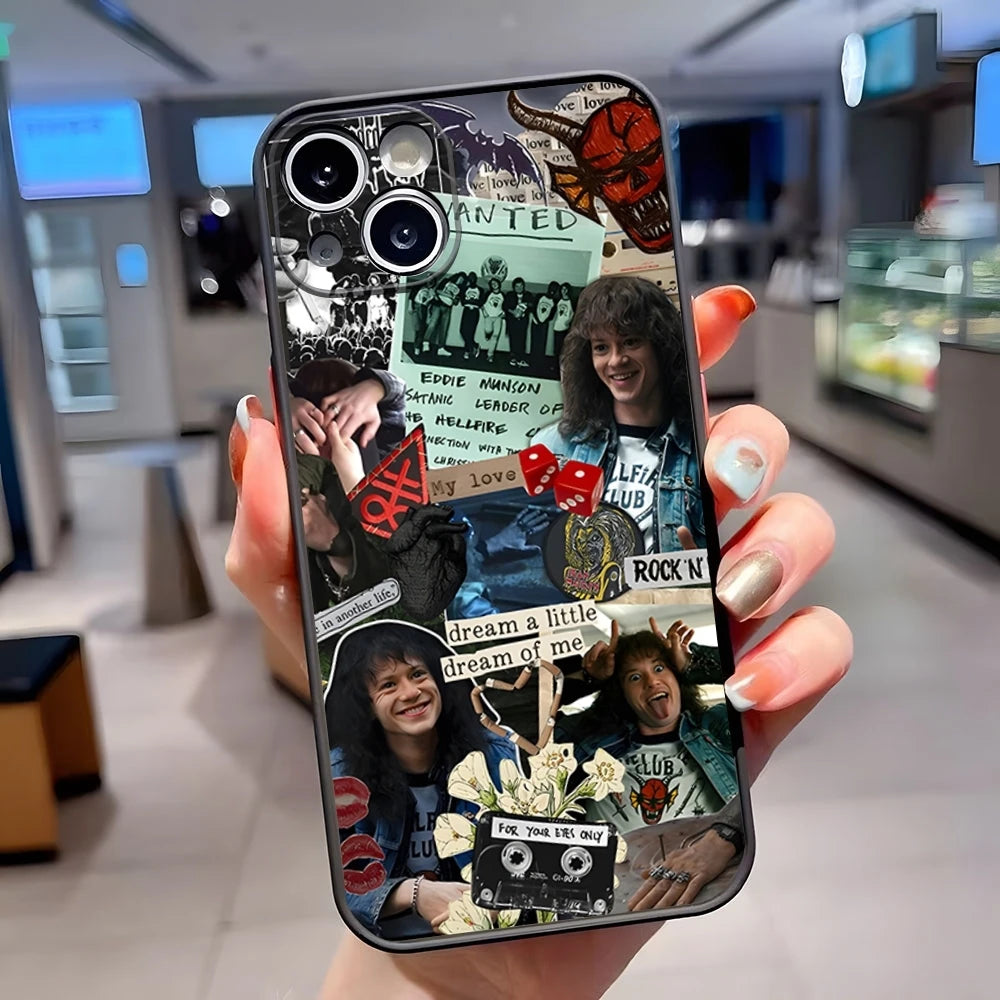 Eddie Munson Mobilskal - Stranger Things - iPhone Skydd