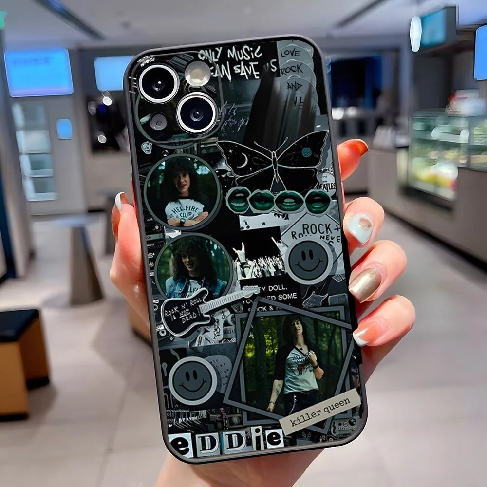 Eddie Munson Mobilskal - Stranger Things - iPhone Skydd