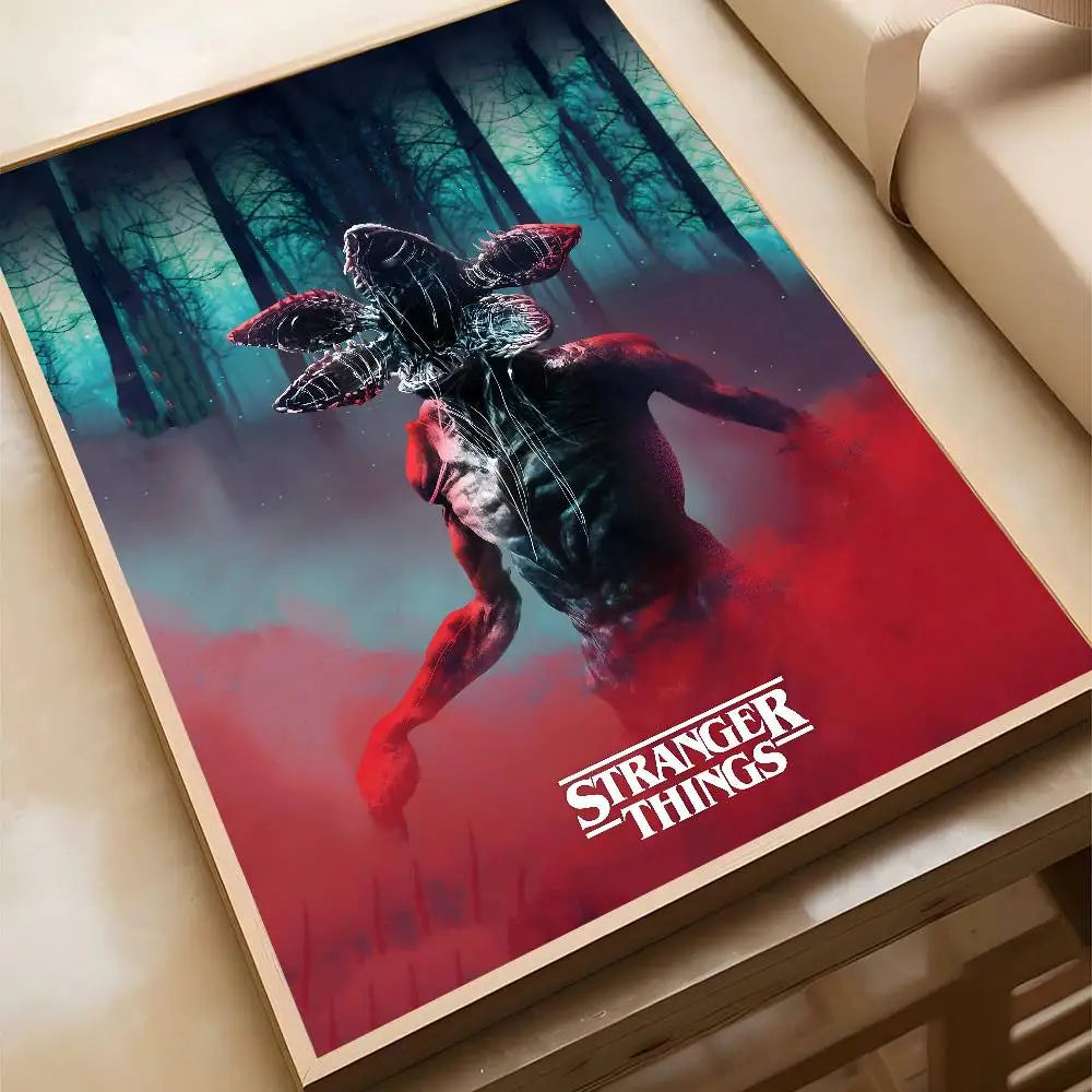 Stranger Things Poster - Väggdekoration (9 Motiv)