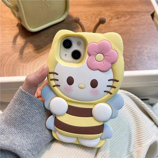 Hello Kitty 3D Beer Y2K-skal 🐱🍺