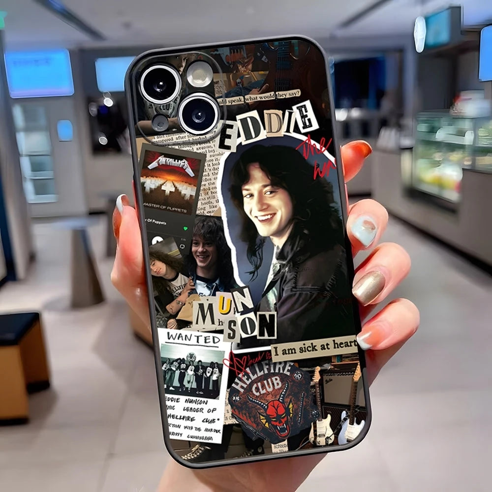 Eddie Munson Mobilskal - Stranger Things - iPhone Skydd
