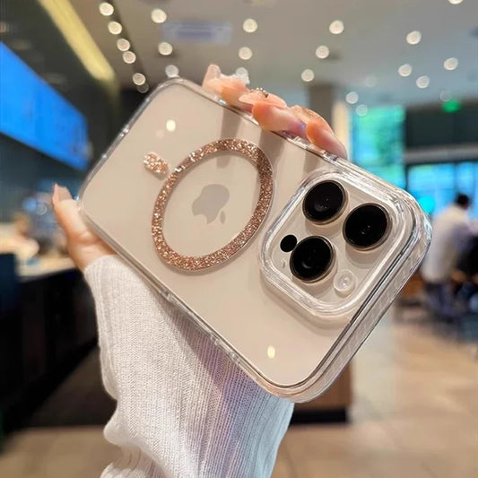 Luxury Glitter Magsafe-skal ✨💎