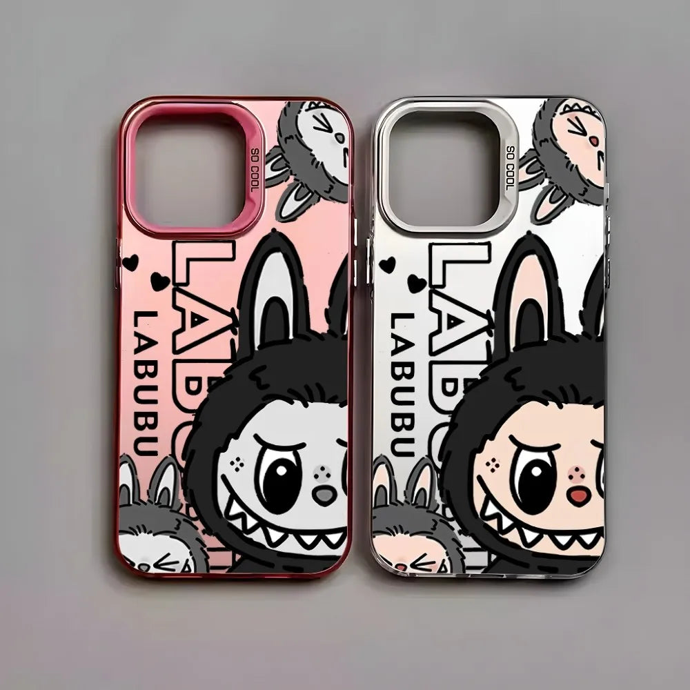 Labubu Rag Doll iPhone Skal - Mjukt Silikon TPU 🧸✨