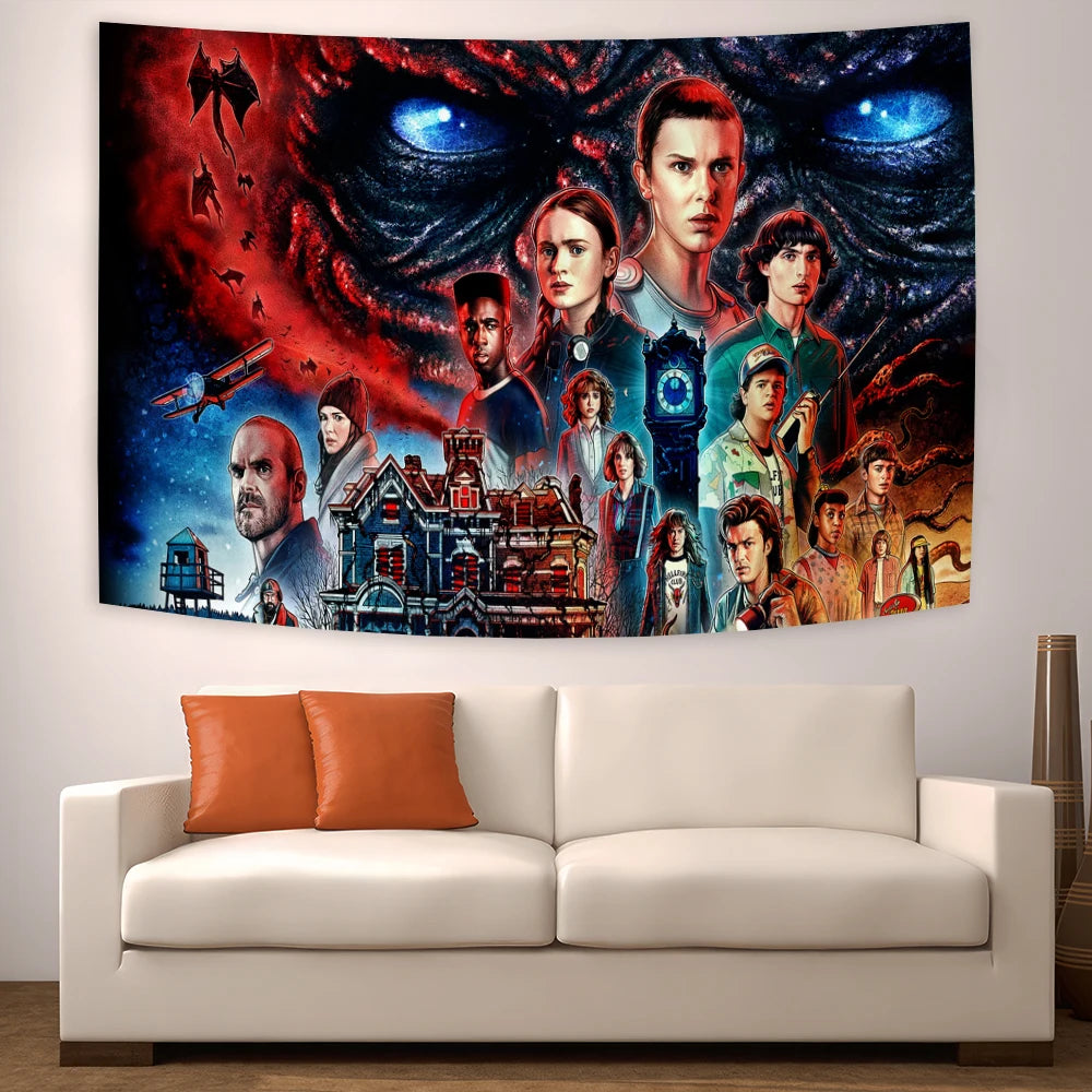 Stranger Things Väggbonad - Säsong 4 Poster Rumsdekoration