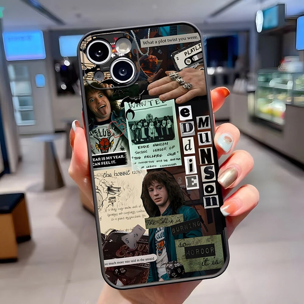 Eddie Munson Mobilskal - Stranger Things - iPhone Skydd