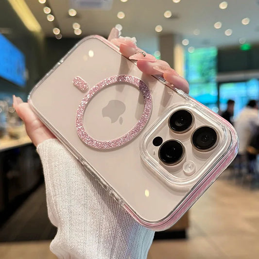 Luxury Glitter Magsafe-skal ✨💎