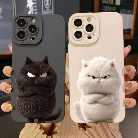 Cool Cat iPhone Skal - Roliga Katt-Motiv 😸