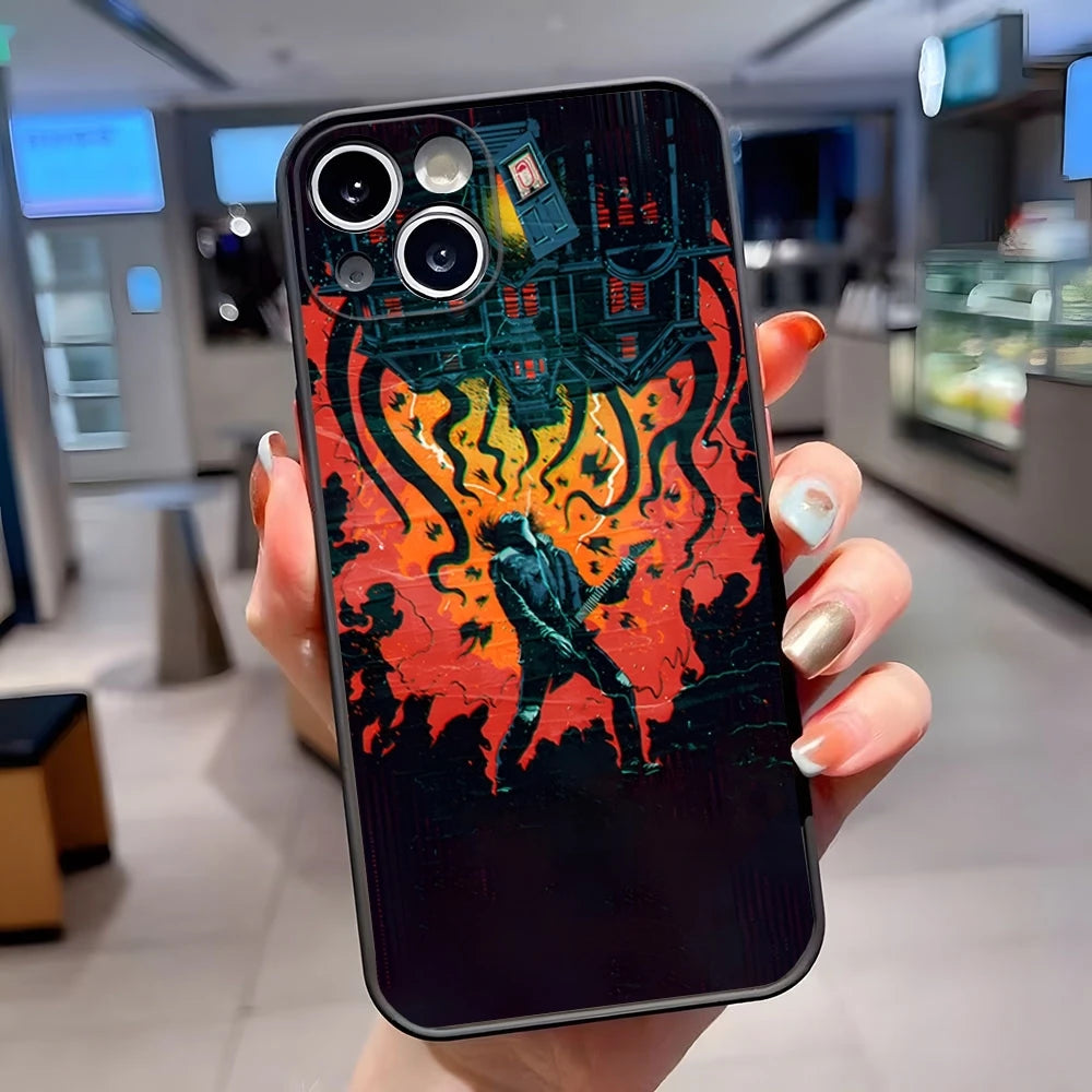 Eddie Munson Mobilskal - Stranger Things - iPhone Skydd